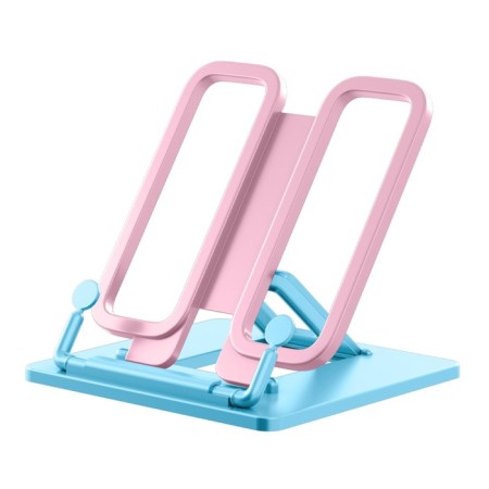 Books with the holder, Erichkrause Base, Pastel, plastic, blue with pink
