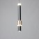Suspension lamp "Alex" LED 7W 4000k gray 4x4x40-140cm