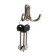 Hook furniture tundra TKD024, two -rod, bronze