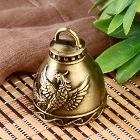 Bell Metal "Bird Phoenix" 6x4.8x4.8 cm