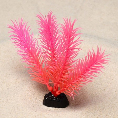 The artificial aquarium, luminous plant, 10 cm, red-1