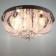 Svetogor chandelier "Dinzhou" 5x60W E27 LED lighting chrome 50x50cm