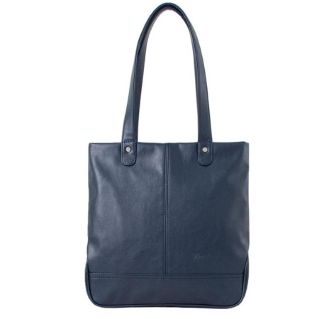 Tout bag, lightning department, external pocket, blue color
