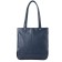 Tout bag, lightning department, external pocket, blue color