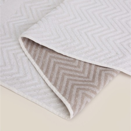 Trick Tenier SL Home: Geometry "Costa" 67x140 cm, 83% cotton, 17% lings, 500 g/m2-6