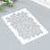 Plastic stencil "Geometry" 24x16 cm