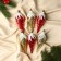 Christmas tree decoration "icicle in the snow" (set 6 pcs) 11 cm, mix
