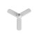 LED phytolamp, E27, 24 W, IP 20, 220 V, three -petal, folding, multi -pointral 7391