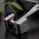 A hammer for picking meat of the share "chrome", 272 gr, black color