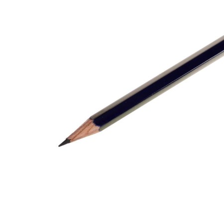 Pencil black-grane Faber-Castell Goldfaber 1221 H2 hexagonal, price for 1 piece-3