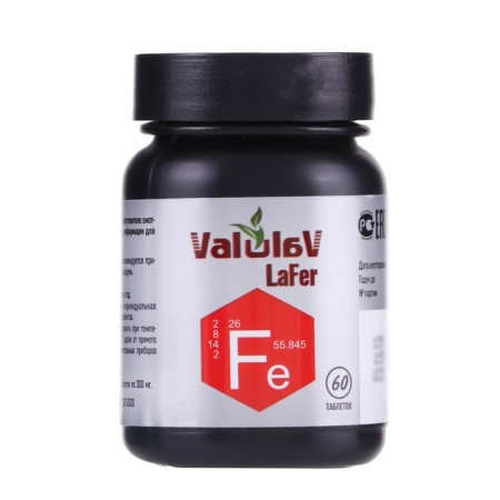 Valulav Lafer tablets, normalization of hemoglobin, 60 pcs.-1