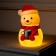 LED figure "Snowman" 9 × 20 × 9 cm, plastic, batteries Lr44x3, glow warm white