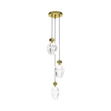 Suspension lamp Maytoni Mod325PL-03G, 3XG9, 28W, 28x28x223 cm, Color Gold