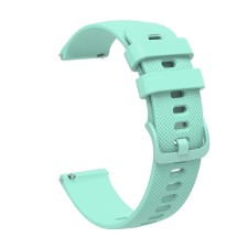 Smart hours strap, 20 mm, silicone, turquoise