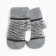 Baby mittens, gray color, size 16 (8-10 years old)