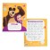 Notebook in a slanting ruler of 12 sheets, 5 types of mix, cover coated cardboard, Masha and bear