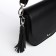Women's bag Textura, messenger, small size, black color