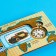 An envelope for money with a wooden element "Happy Birthday!" Auto
