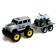 Inertial jeep machine, with a trailer, ATV in the kit, mix