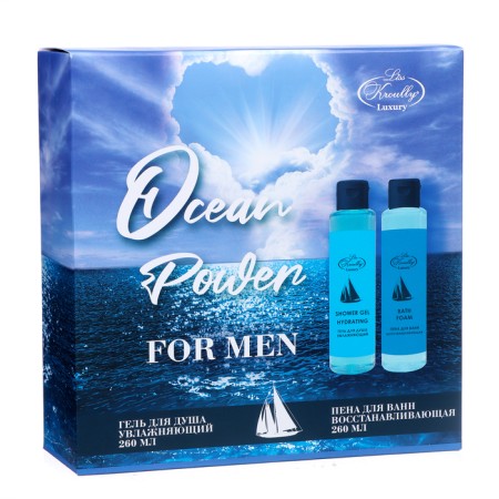 Gift set of Liss Kroully: shower gel, 260 ml + bath foam, 260 ml-6