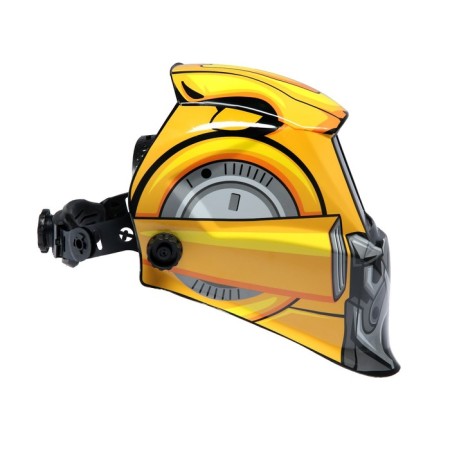 Mask welder Tundra Robot F4, chameleon, 90x35 mm, DIN 4/9-13, external adjustment, LI p/p-4