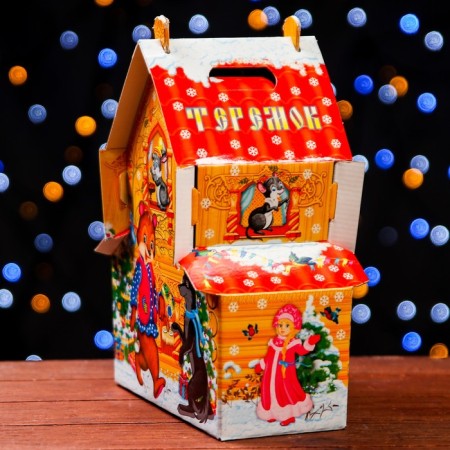 Gift box, "Teremok" 22 x 12 x 28.6 cm-2