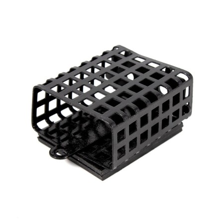 Feeding feeder Yaman rectangular 100 g, metal, removable plastic bottom, packaging 10 pcs. 10694-2