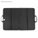 Folder for drawings and drawings A2, 640 x 450 x 30 mm, with handles, textile, estado, with pocket, black