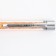 Pen with a shaker "best teacher", blue paste, metal, 1 mm