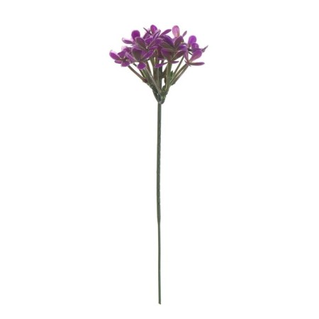 Artificial flower "Forest violet", height 21 cm, purple color