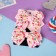 Hair clip "Bow Claire" (set 2 pcs) flamingos, 4.5 cm, pink