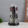 Halloween lamp “Skull with rose” 1.5W, LED, 3XAAA, Black USB 11x11x21cm