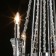 Valencia chandelier, size 84x215x84 cm, 480W 8xe14 IP 20