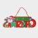 Decorative decoration (suspension) "Mery Christmas" 14.7x42 cm