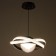 Lamp Bayerlux 1642/2 LED 120W 3000-6000K black 41x41x21-121 cm