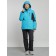 Ski costume female winter, size 44, blue color