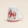 New Year's circle SL Home "Great Time", 400 ml, 9 × 10 cm, porcelain, white