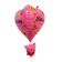 Foil ball 32 “Flight in a balloon”, pink color