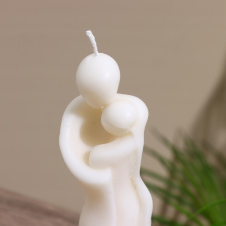Candle "Hir" 4x4x15 cm, paraffin-2