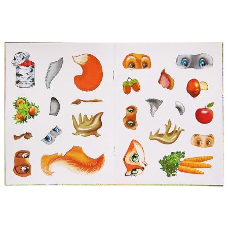 Smart stickers. Gluttory “Forest animals”, 16 × 21 cm-3