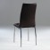 Chair "Wave" (rhombus), brown