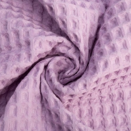 Waffel Women's Huttail Ethetel "BOHO" size 46-48, lilac color, 100% cotton, 290 g/m2-9