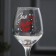 A glass for the wine "New Year!" 350 ml., Decol