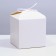 Folding white box, 14 x 14 x 14 cm