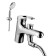 Lemark Omega LM3115C bathtub mixer on board