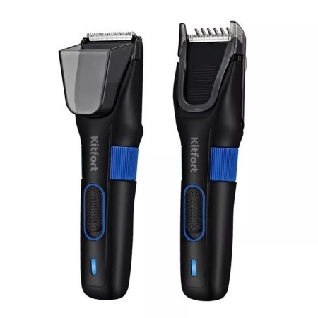 Kitfort KT-3130-3, 3.6 W, 2 nozzles, battery, black and blue-2