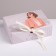 Gift folding box, packaging, "tenderness", 16.5 x 12.5 x 5 cm