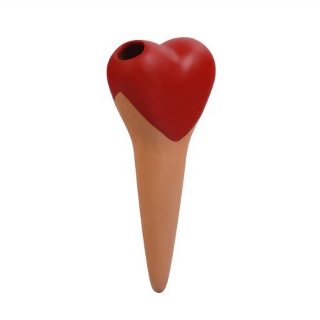 The irrigator "heart", 14 × 4.6cm, color mix, set 4 pcs.-4
