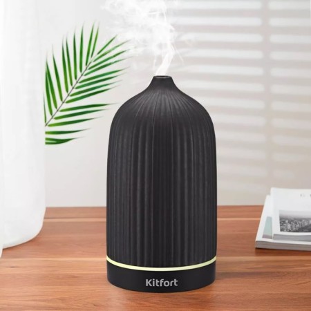 Air humidifier KitFort KT-2893-2, ultrasound, 12 W, 0.15 l, backlight, black-1