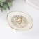 Souvenir ceramic stand for the ring "from the evil eye" 11x8.5x1.6 cm
